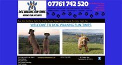 Desktop Screenshot of dogwalkingfuntimes.com